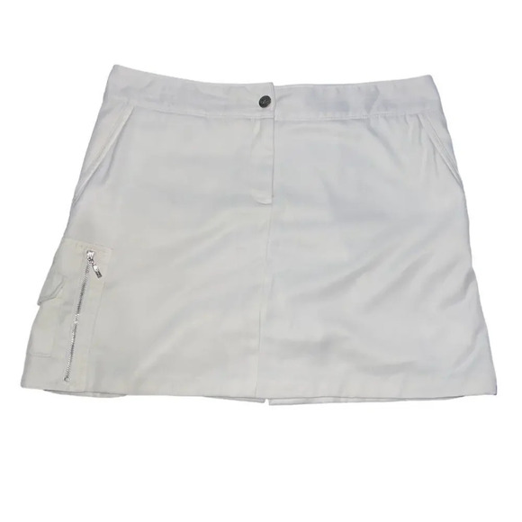 Izod Womens Golf Skort with Side Zipper Pocket Size 10 - Picture 2 of 4